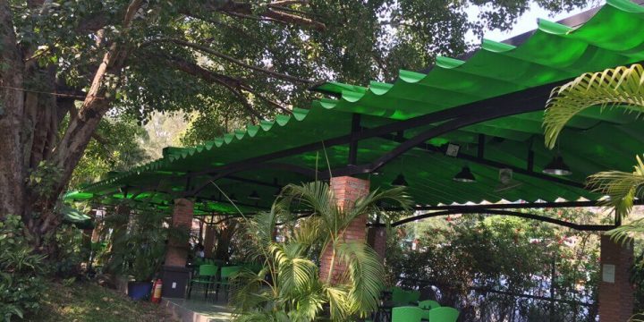 Thay bạt bạt xếp sân vườn