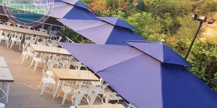Dù che tại Kiên Giang – Báo giá dù che quán cafe, sân vườn, hồ bơi tại Kiên Giang